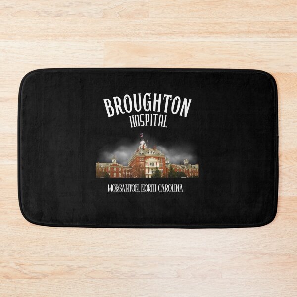 Item preview, Broughton Hospital (Morganton, North Carolina) Hero Graphic designed and sold by GhostlyWorld.