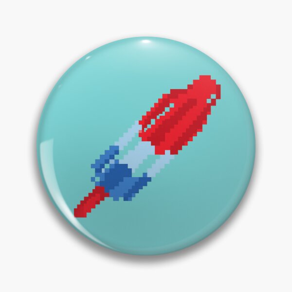Item preview, Pixel Rocket Popsicle designed and sold by tamsclub.