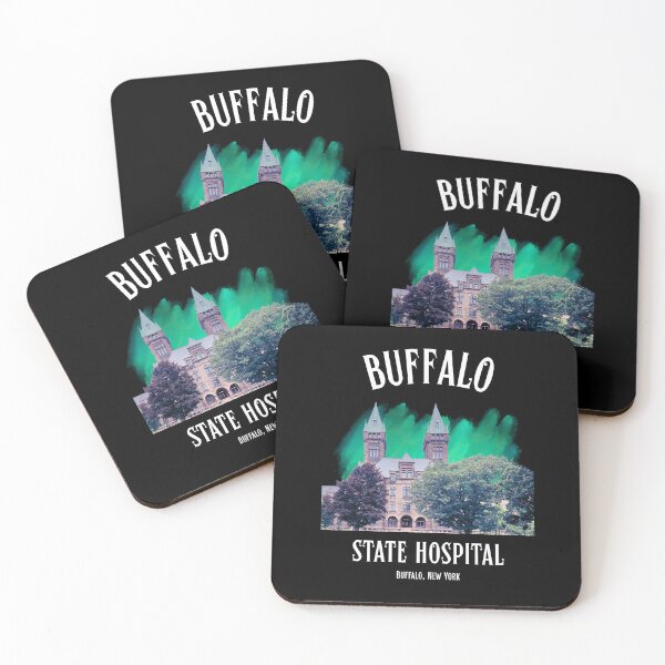 Item preview, Buffalo State Hospital (Buffalo, New York) Hero Graphic designed and sold by GhostlyWorld.
