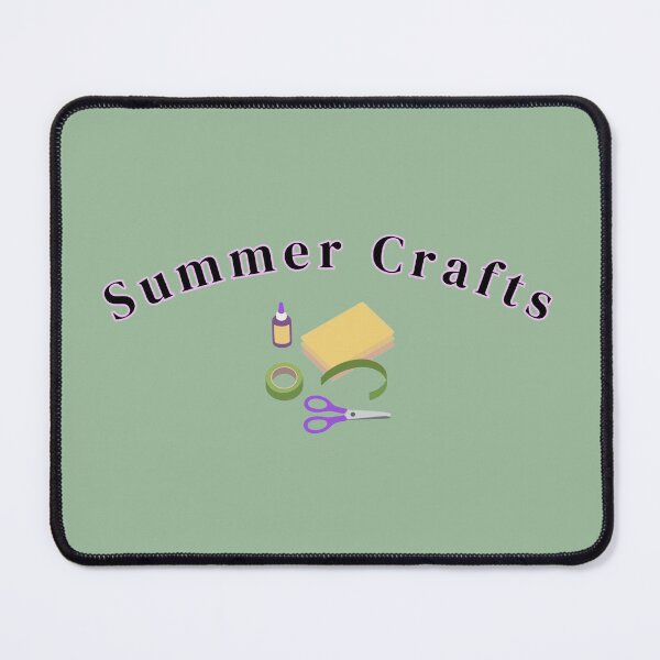 Item preview, Summer Crafts Text Art Stickers Prints Posters Wall Art Magnet Home Coffee Cup Decoration TShirt Stationary Notebook Magnet Hat Kitchen Work School Office Redbubble Shop designed and sold by Saritas Boutique Shop.