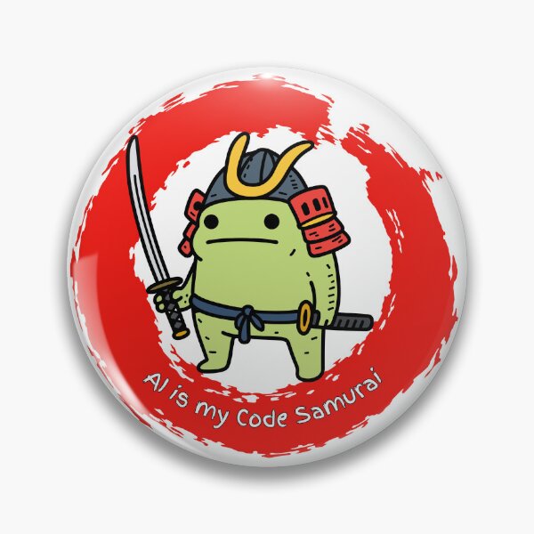 Item preview, AI is my Code Samurai designed and sold by Wear your geek.