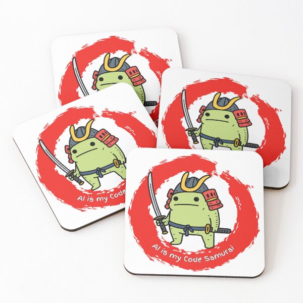 Item preview, AI is my Code Samurai designed and sold by Wear your geek.