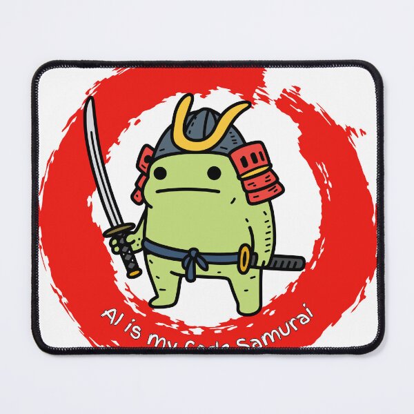 Item preview, AI is my Code Samurai designed and sold by Wear your geek.