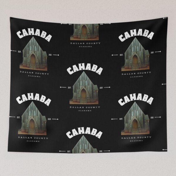 Item preview, Cahaba, Alabama (Dallas County, Alabama) Hero Graphic designed and sold by GhostlyWorld.
