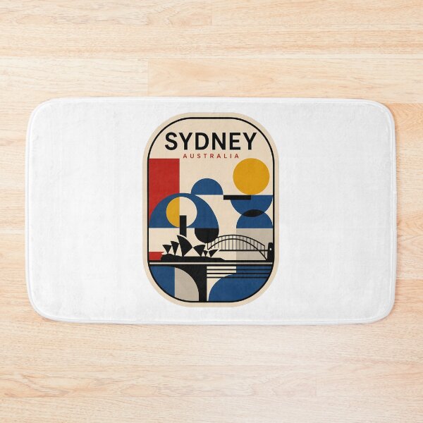 Item preview, Retro Geometric Sydney Australia Travel Design designed and sold by k3rstman1.