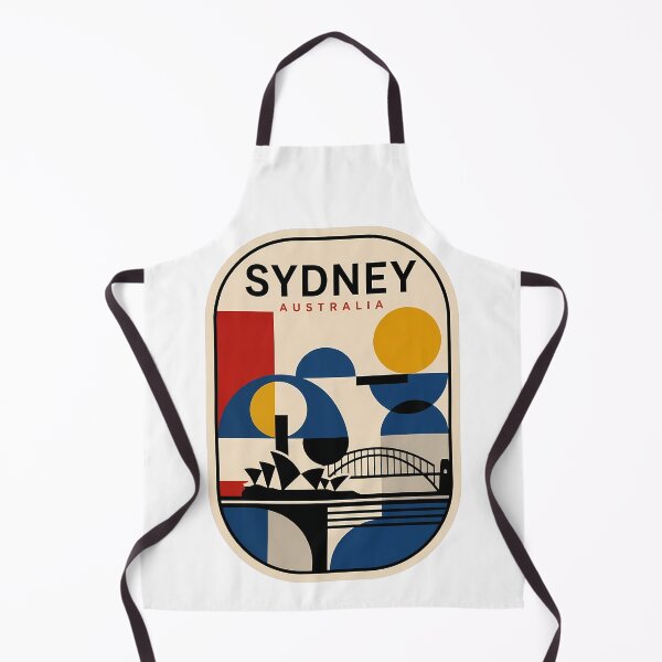 Item preview, Retro Geometric Sydney Australia Travel Design designed and sold by k3rstman1.