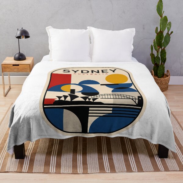 Item preview, Retro Geometric Sydney Australia Travel Design designed and sold by k3rstman1.