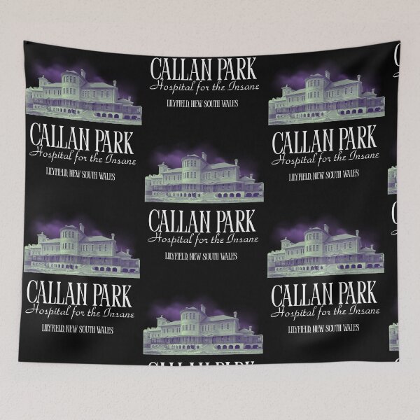 Item preview, Callan Park Hospital for the Insane (Lilyfield, New South Wales, Australia) Hero Graphic designed and sold by GhostlyWorld.