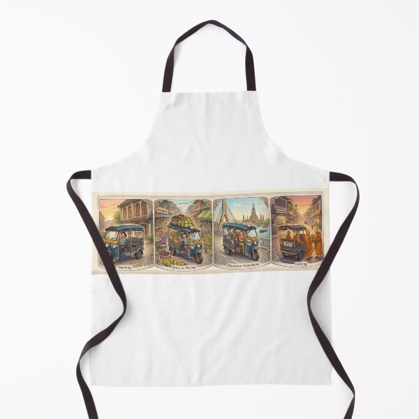 Item preview, "A Day in the Life of a Bangkok Tuk Tuk - Thai Culture Journey" designed and sold by SiamSuay Studio..
