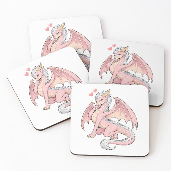 Item preview, Cute Romantic Dragon Aesthetic Design for Dragon Lovers designed and sold by Hatchling Hollow.