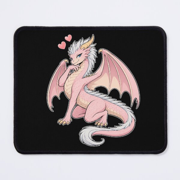 Item preview, Cute Romantic Dragon Aesthetic Design for Dragon Lovers designed and sold by Hatchling Hollow.