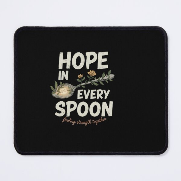 Item preview, Hope in Every Spoon Chronic Illness Awareness Apparel designed and sold by Hanno0.