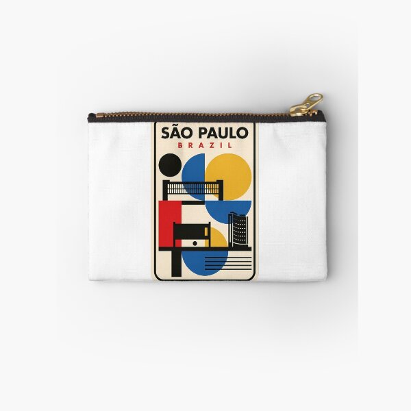 Item preview, Retro Sao Paulo Brazil Geometric Cityscape designed and sold by k3rstman1.