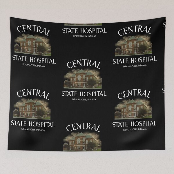Item preview, Central State Hospital (Indianapolis, Indiana) Hero Graphic designed and sold by GhostlyWorld.