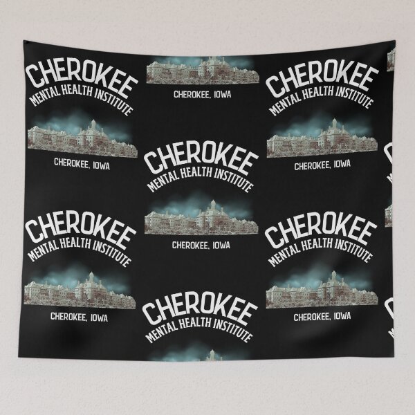 Aperçu de l'œuvre Institut de santé mentale Cherokee (Cherokee, Iowa) - Image principale créée et vendue par GhostlyWorld.