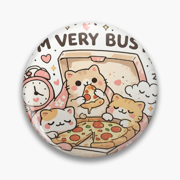 Item preview, Kitty pizza designed and sold by Inspirational Designs By Elli Bloom.