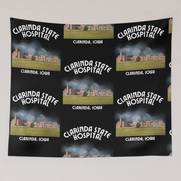 Item preview, Clarinda State Hospital (Clarinda, Iowa) Hero Graphic designed and sold by GhostlyWorld.