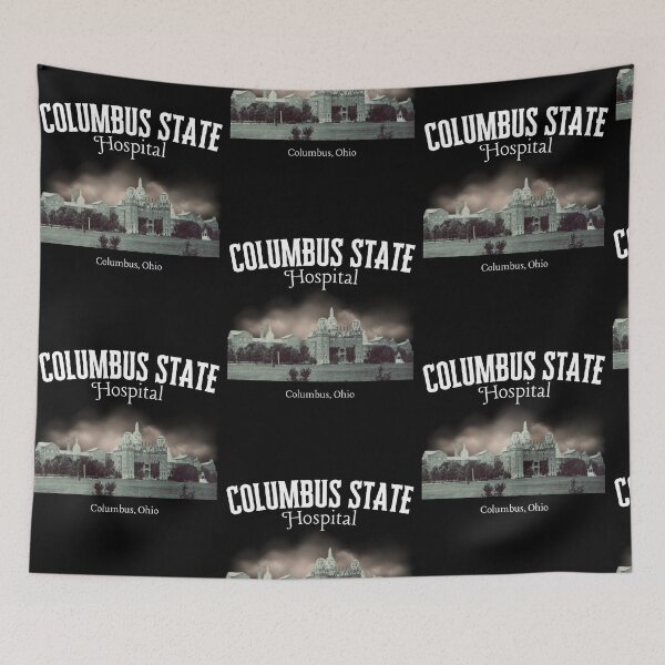 Item preview, Columbus State Hospital (Columbus, Ohio) Hero Graphic designed and sold by GhostlyWorld.