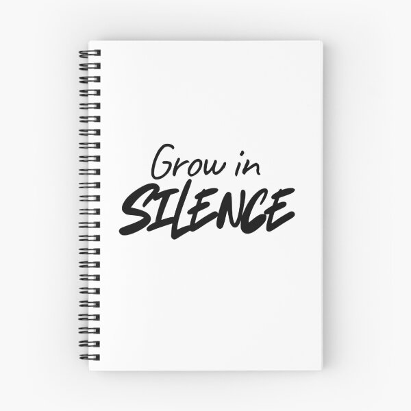 Item preview, grow in silence designed and sold by by-velora.