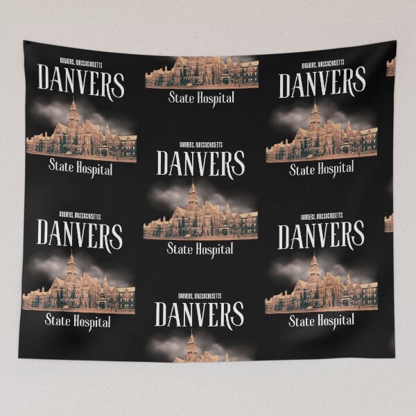 Item preview, Danvers State Hospital (Danvers, Massachusetts) Hero Graphic designed and sold by GhostlyWorld.