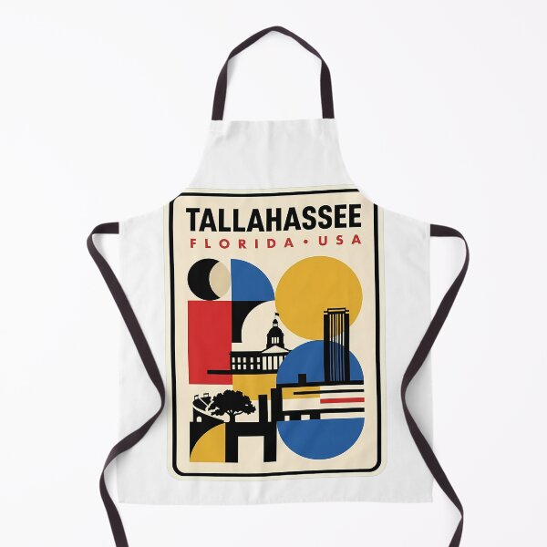 Item preview, Tallahassee Florida Modern Bauhaus Style Skyline designed and sold by k3rstman1.