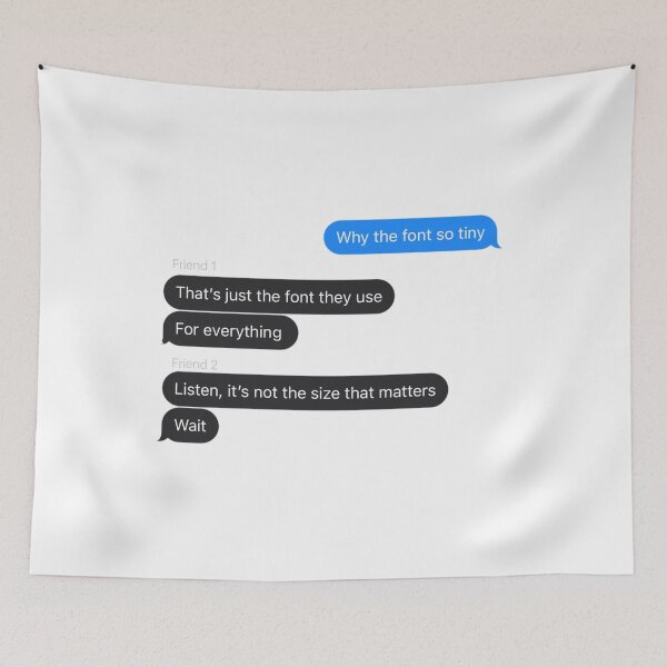 Item preview, Not The Size That Matters designed and sold by MochiNelly Designs.