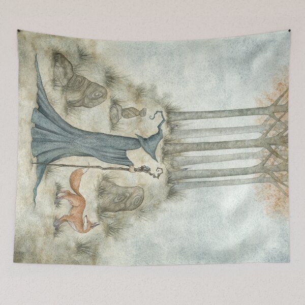 Item preview, Wandering Mage designed and sold by AmyBrownArt.