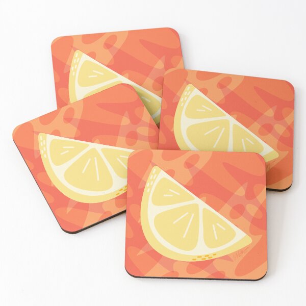 Item preview, Summer Lemon Series: the Cocktail Wedge designed and sold by ElisabethDraws.