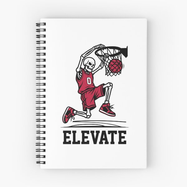 Item preview, Skeleton Slam Dunk Elevate Red Pop Premium Sticker designed and sold by Mr-wow.