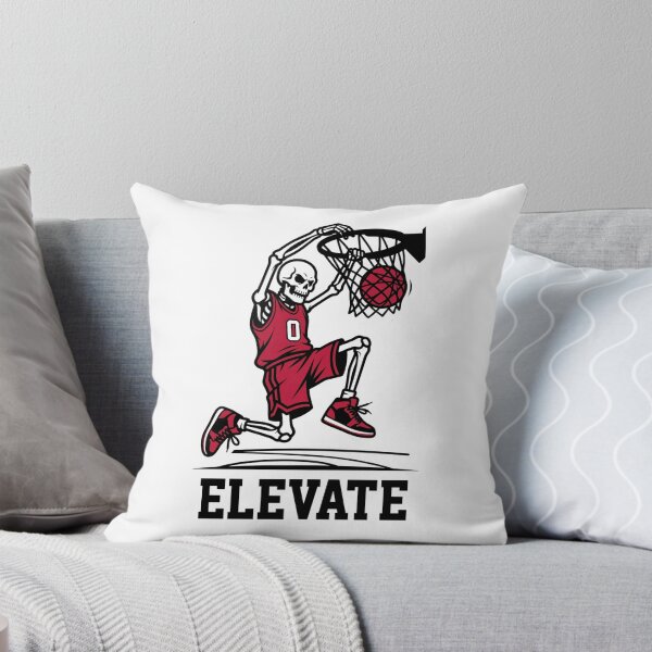 Item preview, Skeleton Slam Dunk Elevate Red Pop Premium Sticker designed and sold by Mr-wow.