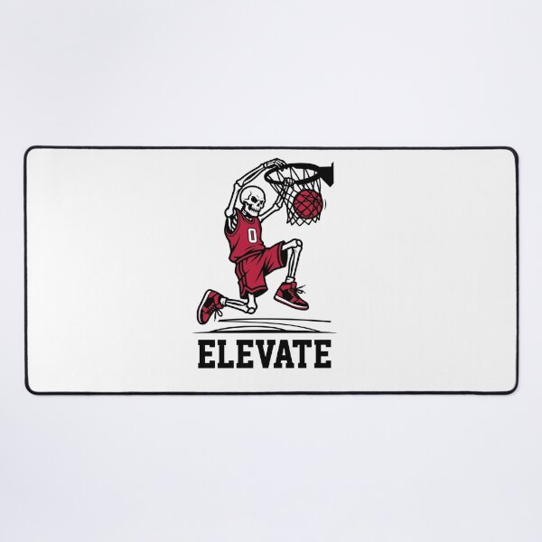 Item preview, Skeleton Slam Dunk Elevate Red Pop Premium Sticker designed and sold by Mr-wow.
