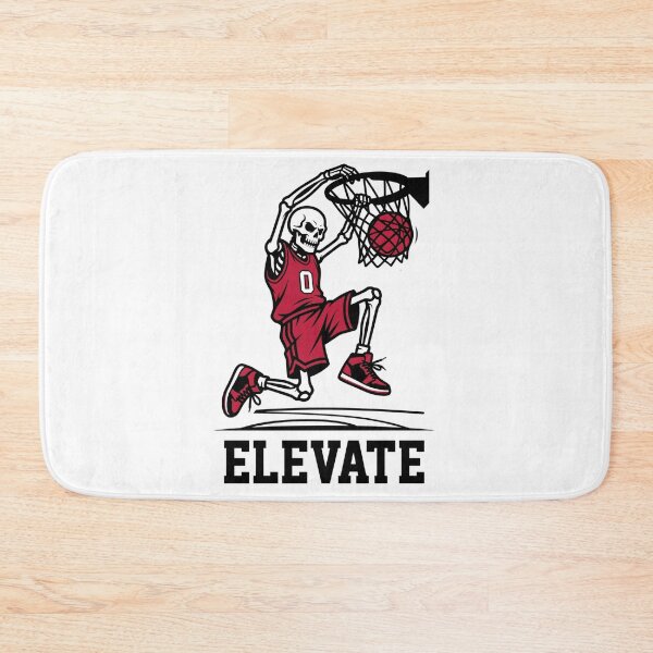 Item preview, Skeleton Slam Dunk Elevate Red Pop Premium Sticker designed and sold by Mr-wow.