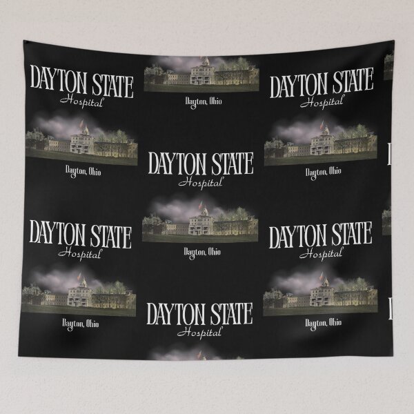Item preview, Dayton State Hospital (Dayton, Ohio) Hero Graphic designed and sold by GhostlyWorld.
