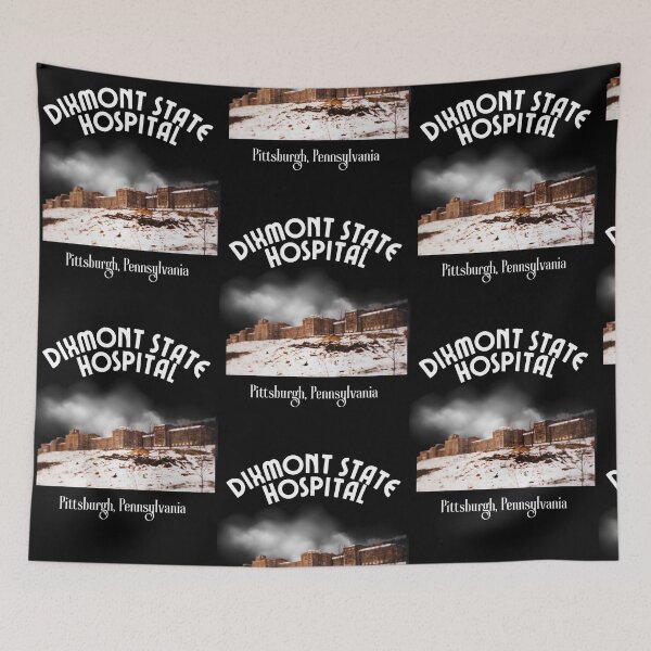 Item preview, Dixmont State Hospital (Pittsburgh, Pennsylvania) Hero Graphic designed and sold by GhostlyWorld.