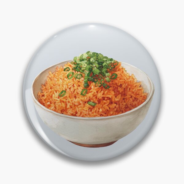 Item preview, Jollof Rice in a White Bowl designed and sold by Violet Peonies.