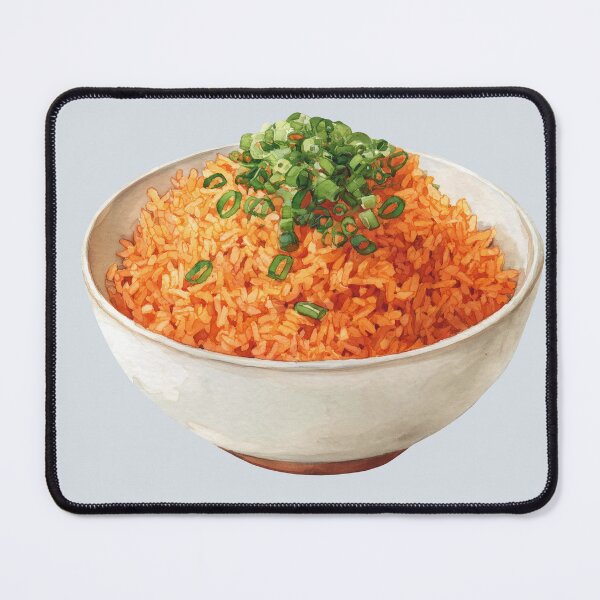 Item preview, Jollof Rice in a White Bowl designed and sold by Violet Peonies.