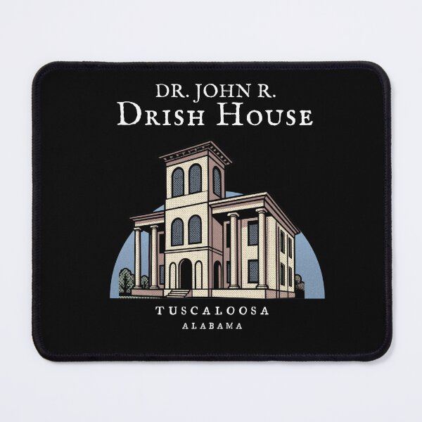 Item preview, Dr. John R. Drish House (Tuscaloosa, Alabama) Hero Graphic designed and sold by GhostlyWorld.