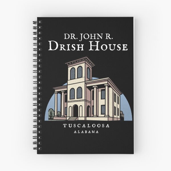Item preview, Dr. John R. Drish House (Tuscaloosa, Alabama) Hero Graphic designed and sold by GhostlyWorld.