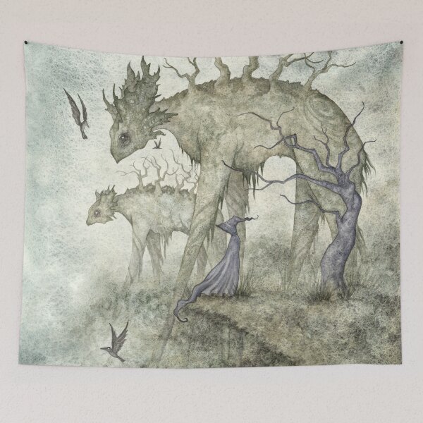 Item preview, Bosques errantes designed and sold by AmyBrownArt.