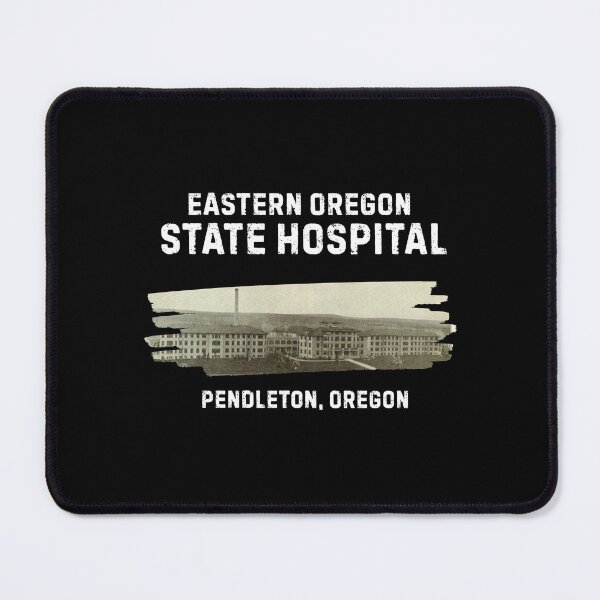 Item preview, Eastern Oregon State Hospital (Pendleton, Oregon) Hero Graphic designed and sold by GhostlyWorld.