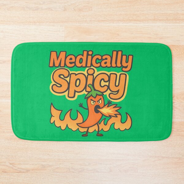 Item preview, Cute Medically Spicy Fire Breathing Chili Pepper Retro Design designed and sold by pulse_retail.