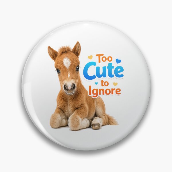 Item preview, Too Cute to Ignore Baby Horse Charm designed and sold by BlissBlvdShop.