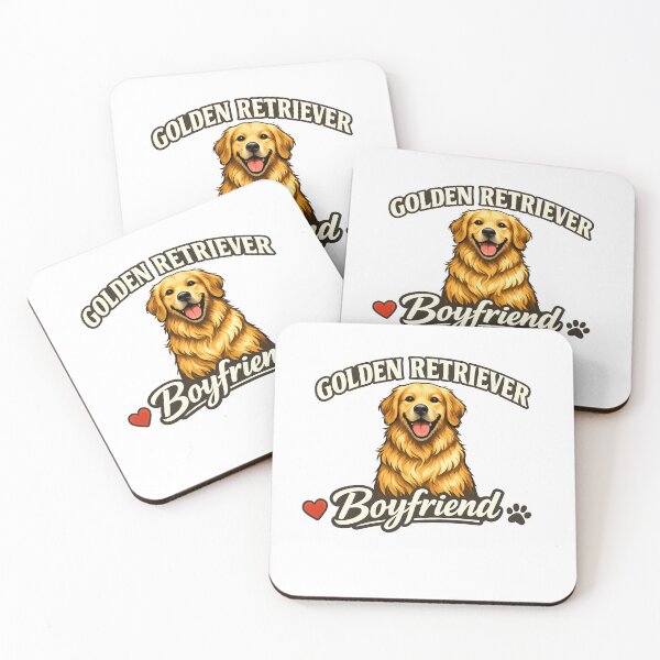 Aperçu de l'œuvre Golden Retriever Boyfriend T-Shirt Vintage Chien Mignon pour Amoureux des Chiens créée et vendue par builtforyou.
