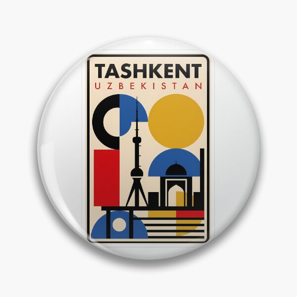 Item preview, Tashkent Uzbekistan Vintage Geometric Architecture designed and sold by k3rstman1.
