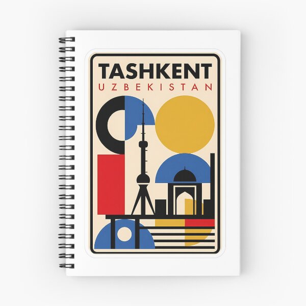 Item preview, Tashkent Uzbekistan Vintage Geometric Architecture designed and sold by k3rstman1.