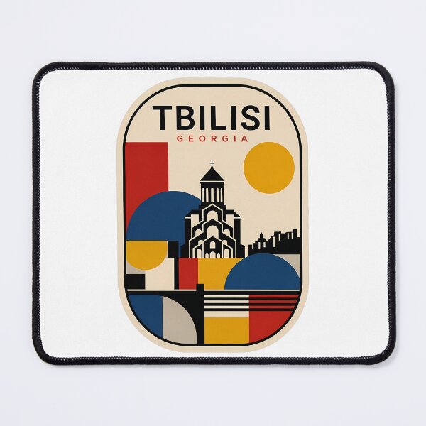 Item preview, Tbilisi Georgia Abstract Geometric Cityscape designed and sold by k3rstman1.