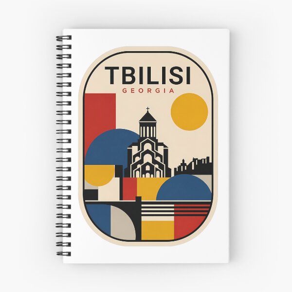 Item preview, Tbilisi Georgia Abstract Geometric Cityscape designed and sold by k3rstman1.