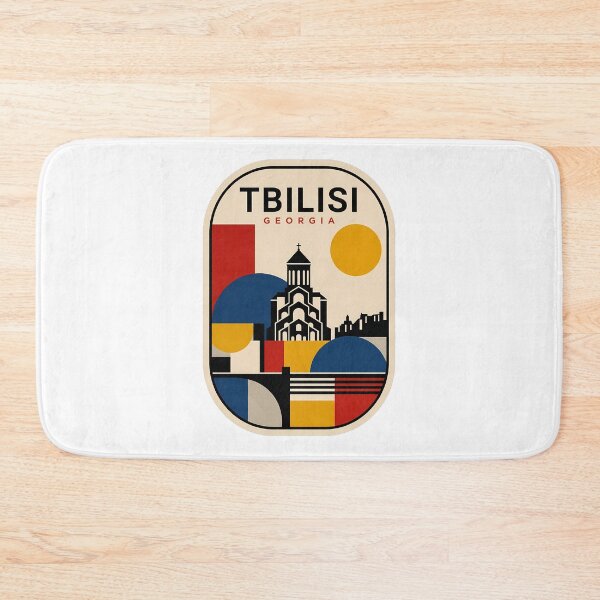 Item preview, Tbilisi Georgia Abstract Geometric Cityscape designed and sold by k3rstman1.
