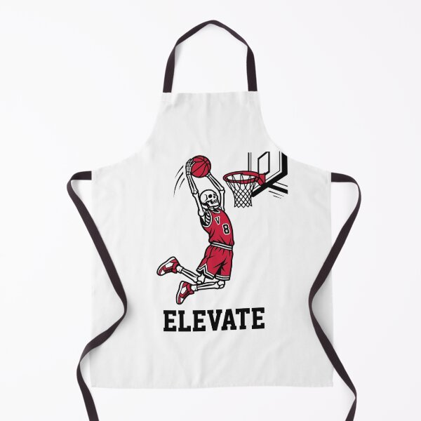 Item preview, Minimalist Grim Reaper Hoops Red Jersey Hoodie designed and sold by Mr-wow.