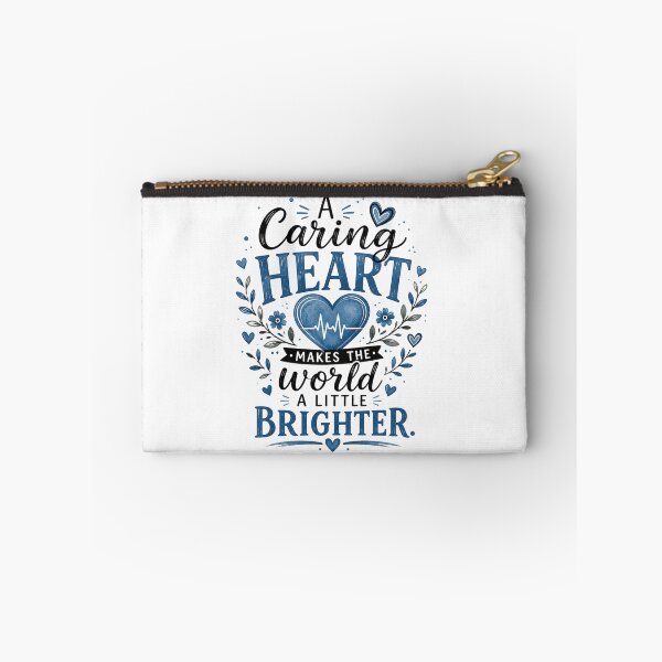 Item preview, A Caring Heart Makes the World a Little Brighter designed and sold by justsuestudio.